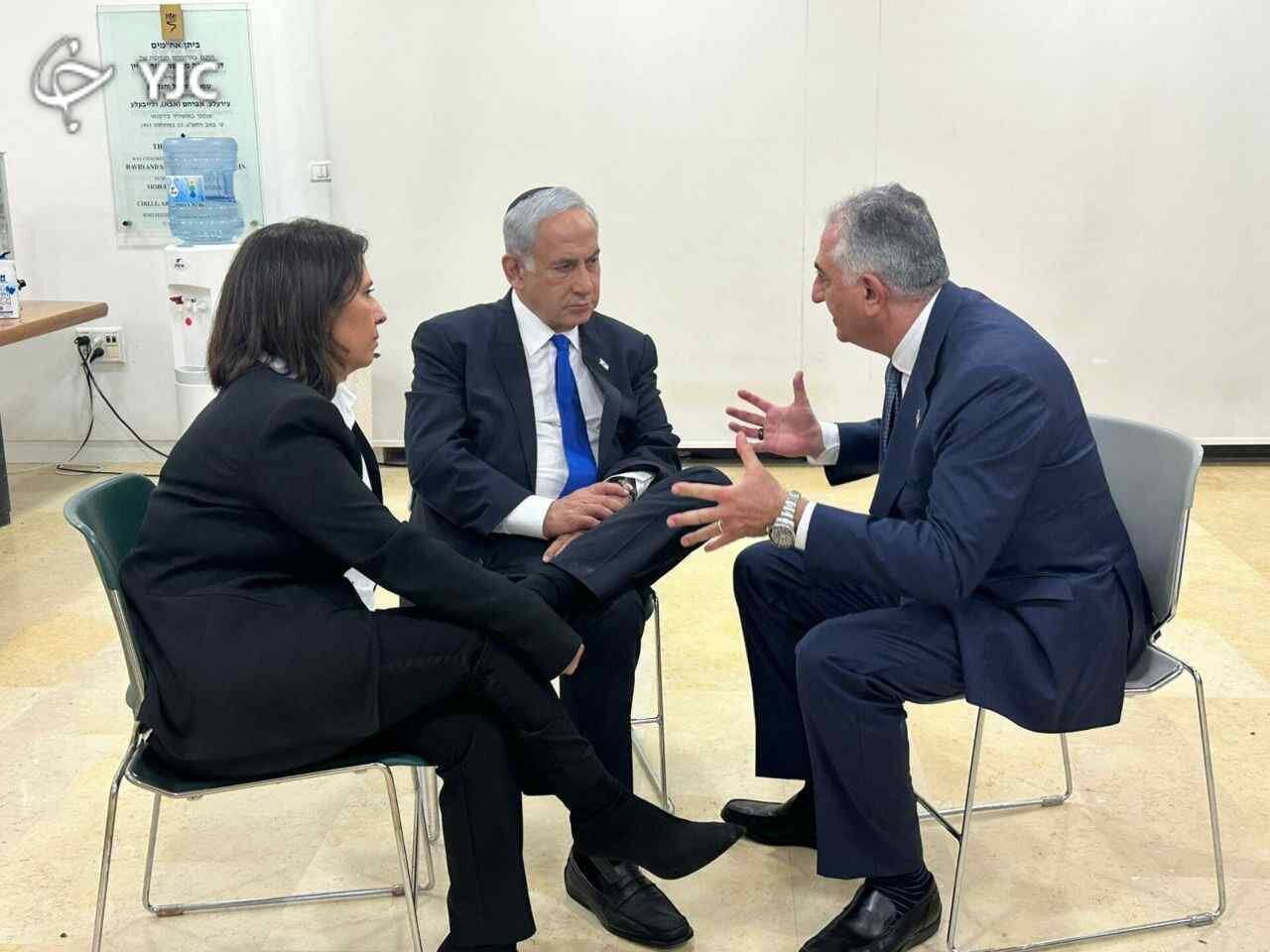 رضا پهلوی و نتانیاهو