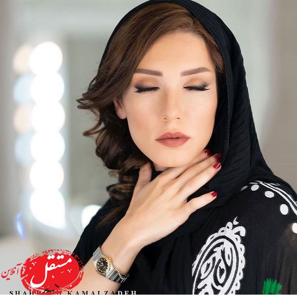 میکاپ زیبای بازیگر مشهور + عکس