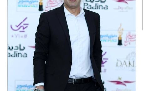 تیپ دامادی حمید گودرزی در جشن حافظ + عکس