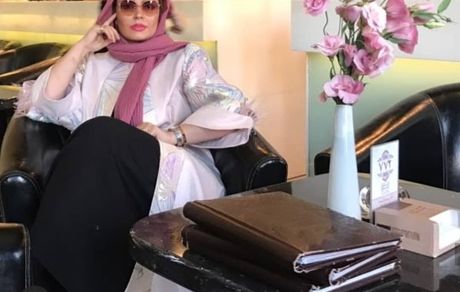 کافه گردی سپیده خداوردی در شیراز + عکس