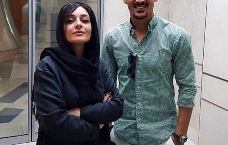 خانم بازیگر در کنار شوهرخواهر مشهورش + عکس