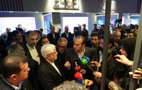 عارف و امامی از غرفه ایمپاسکو بازدید کردند