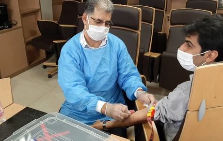انجام سومین مرحله از تست کرونا در دفتر مرکزی شرکت معدنی و صنعتی چادرملو