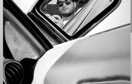 سلفی آینه ای سیاوش خیرابی + عکس