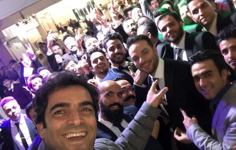 آقای کارگردان در عروسی خواهرزادش + عکس