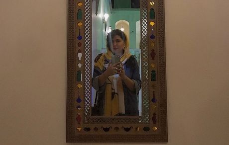 همسر شهاب حسینی در کاشان+ عکس