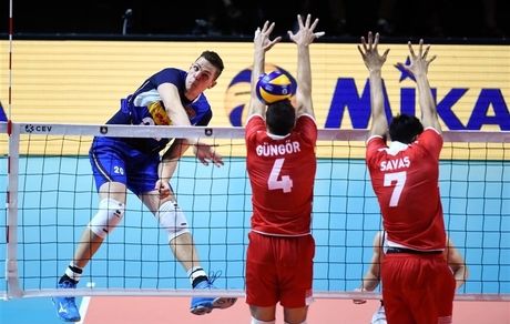 ترکیه مغلوب ایتالیا شد + عکس 