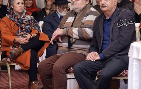 آقای مجری دوست داشتنی در کنار اکبر عبدی + عکس