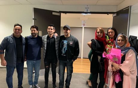 جدا شدن بازیگران در سیدنی + عکس