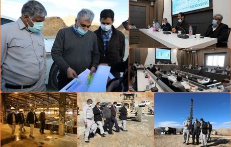 جلسه تولید مجتمع مس سرچشمه با حضور مدیرعامل شرکت مس برگزار شد