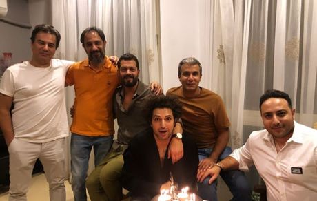 کیک خاص اشکان خطیبی + عکس