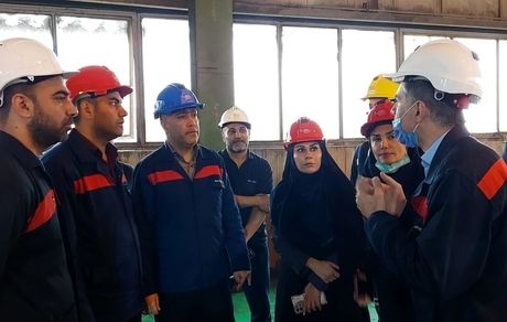 گشت VIP در شرکت فولاد اکسین خوزستان برگزار شد