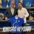 خسرو حیدری از زمین تا نیمکت؛ آبی‌پوش با نقشی جدی