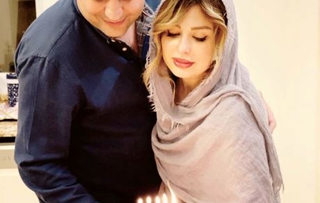 سالگرد ازدواج نیوشا ضیغمی و همسرش + عکس