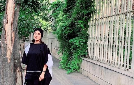لباس خاص بهاره افشاری در خیابان + عکس