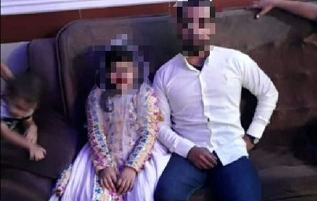 بُهت و تعجب عموپورنگ از عقد دختر بچه‌ای خردسال +عکس