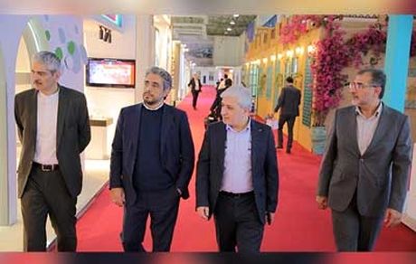 بازدید مدیرعامل و اعضای هیئت مدیره بانک اقتصادنوین از نمایشگاه کیش اکسپو