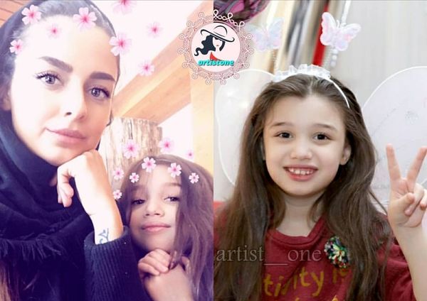 همسر آمریکایی بنیامین بهادری در کنار بارانا کوچولو + عکس