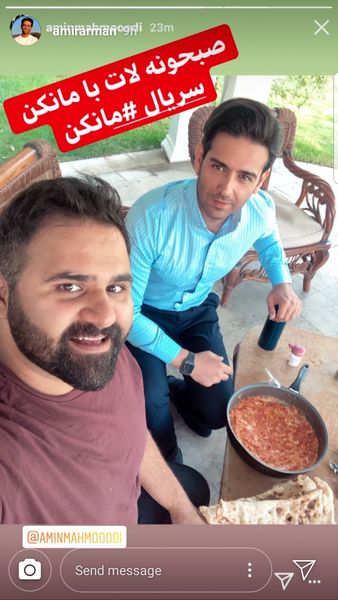 املت خوران آقای مانکن امیرحسین آرمان + عکس