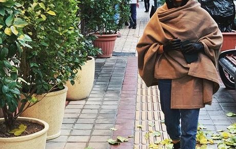 استایل زمستانی الناز حبیبی + عکس