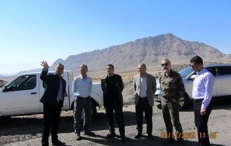 بازدید مدیر عامل و عضو هیئت مدیره شرکت آلومینای ایران از معادن بوکسیت یزد