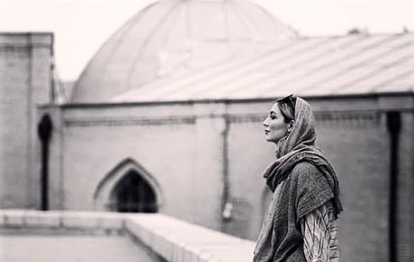 تفریحات حدیث میرامینی در مکان های تاریخی + عکس