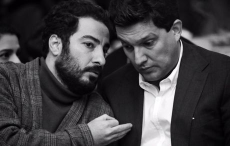 نوید محمدزاده و بازیگر دل در یک مراسم + عکس