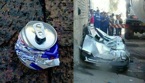 الگو گرفتن پراید برای مقاومت بدنه‌اش