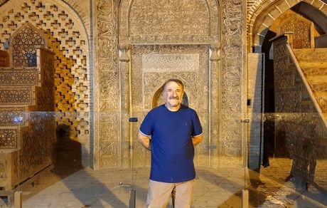 عکس مهران رجبی در سفر