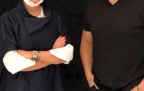 کامبیزدیرباز در کنار خانم دکترش + عکس