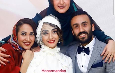 فاطمه گودرزی در عروسی پسرش + عکس