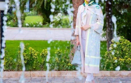 باغ گردی بهنوش طباطبایی + عکس