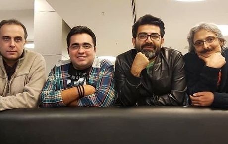 فرزاد حسنی در جمع دوستانش + عکس