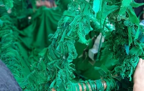 ویدا جوان در ظهر آشورا + عکس