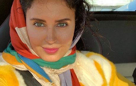 تیپ زرد قناری الناز شاکردوست + عکس