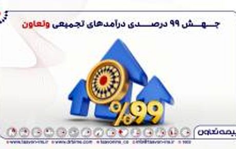 بیمه تعاون رقم زد؛ جهش ۹۹ درصدی درآمد‌های تجمیعی "وتعاون"