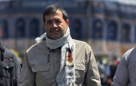 عکسی از وزیر ورزش ایران در لباس رزم