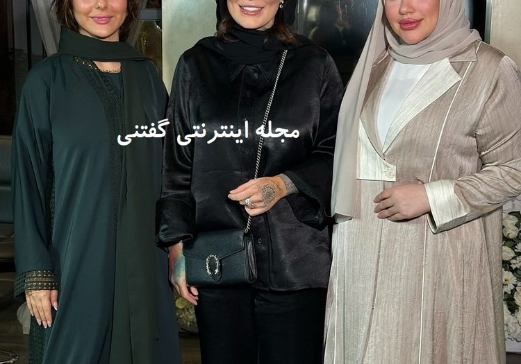 سحر قریشی در افتتاحیه مزونی لوکس در دبی