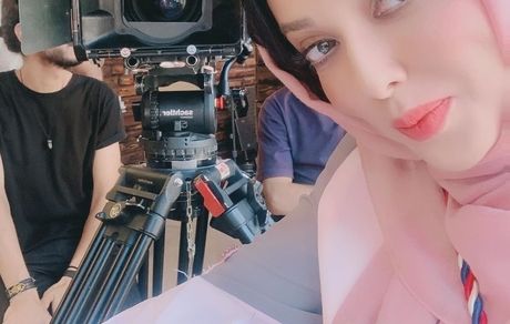 عکس شیطنت آمیز لیلا اوتادی 