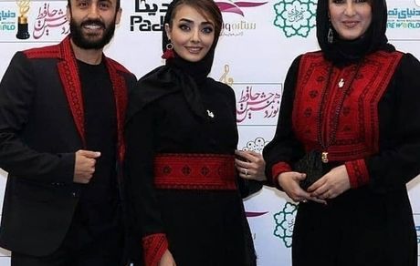 سِت لباس خانم بازیگر با عروس بازیگرش در جشن حافظ + عکس