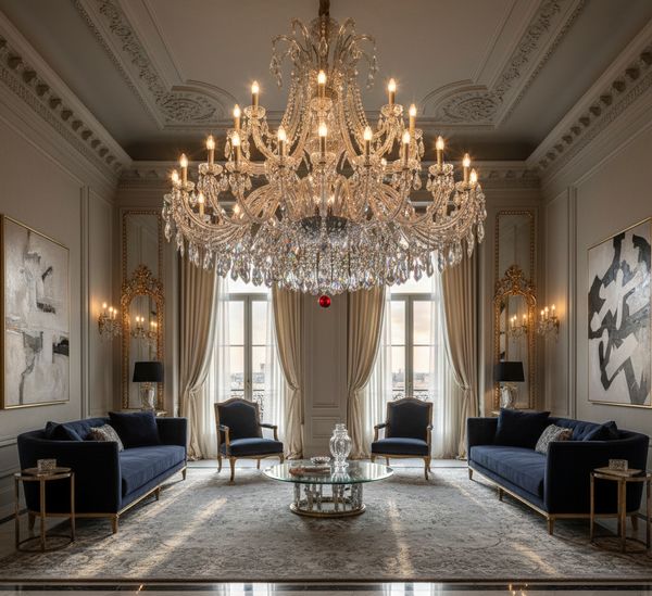 راهنمای کامل خرید لوستر باکارا

