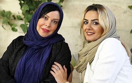 فلور نظری در کنار بازیگر مشهور + عکس