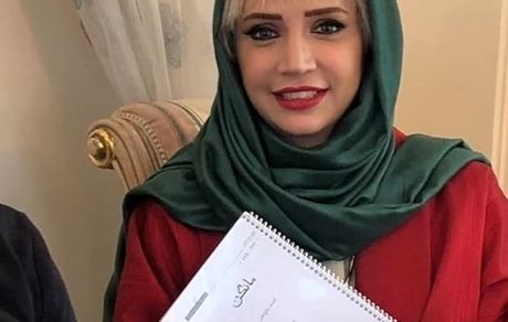 شبنم قلی خانی با گریم سریال مانکن + عکس