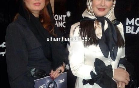 مانتوی پاپیونی الهام حمیدی + عکس