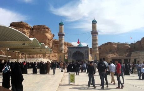 حادثه برای زائران در کربلای معلی + فیلم