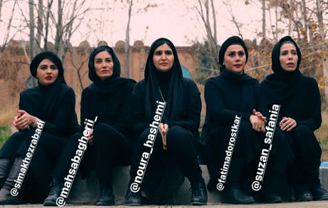 خانم های بازیگر مشکی پوش + عکس