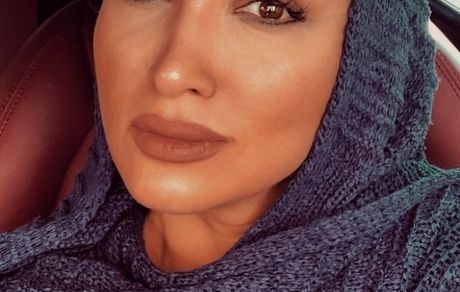 حجاب کامل خانم بازیگر در خارج از کشور + عکس