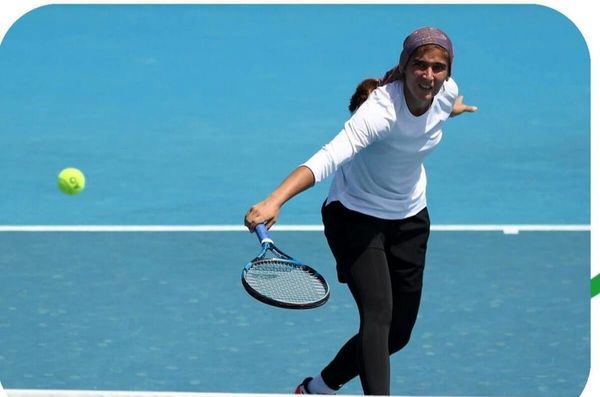 دختر ایرانی در تور جهانی تنیس ایتالیا نایب قهرمان شد