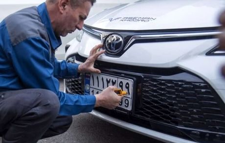 رونمایی از اولین پلاک خودروهای منطقه آزاد مازندران