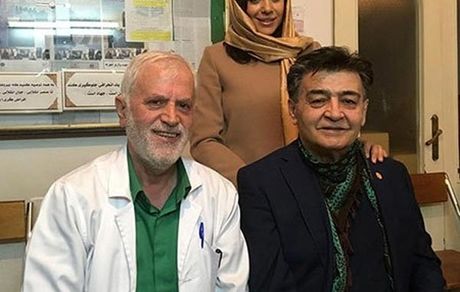 رضا رویگری و همسرش + عکس